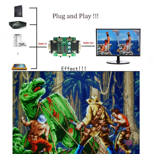 복고 게임에 생명을 불어넣는 스캔 라인 생성기
