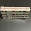 48/64 Blocks Flag Mahjong Tile Game 1/2 Players Funny Parent Child Party Game Toy Gift Mahjong Board﻿ 6