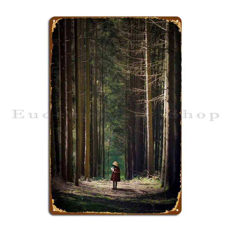 

Into The Woods Metal Sign Garage Cinema Party Club Print Wall Decor Tin Sign Poster