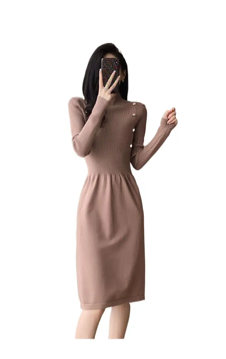 

2023 Women's Clothing Elegant Bead Embellished Dress