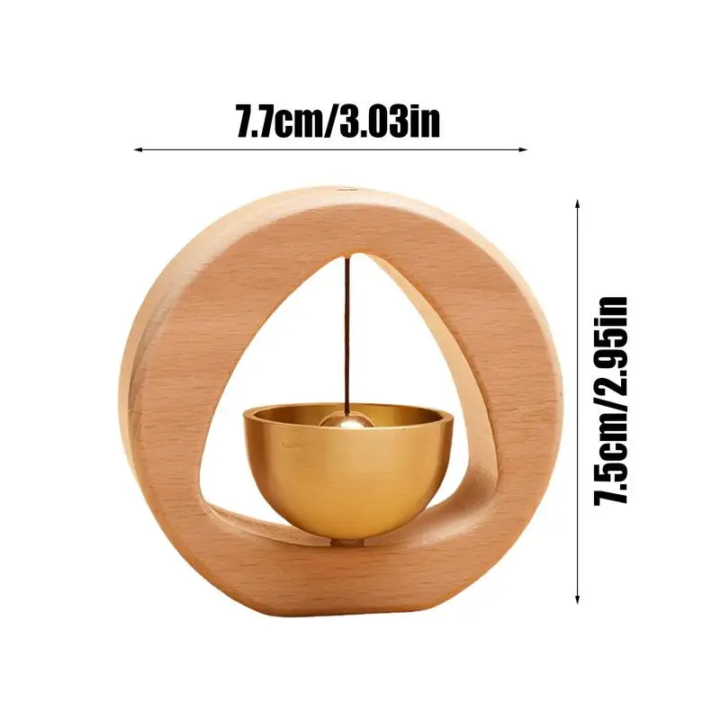 Magnetic Shopkeepers Bell Door Open Chime Magnetic Doorbell Entry Alert Chime Wind Decorative Fridge Magnets Doorbell
