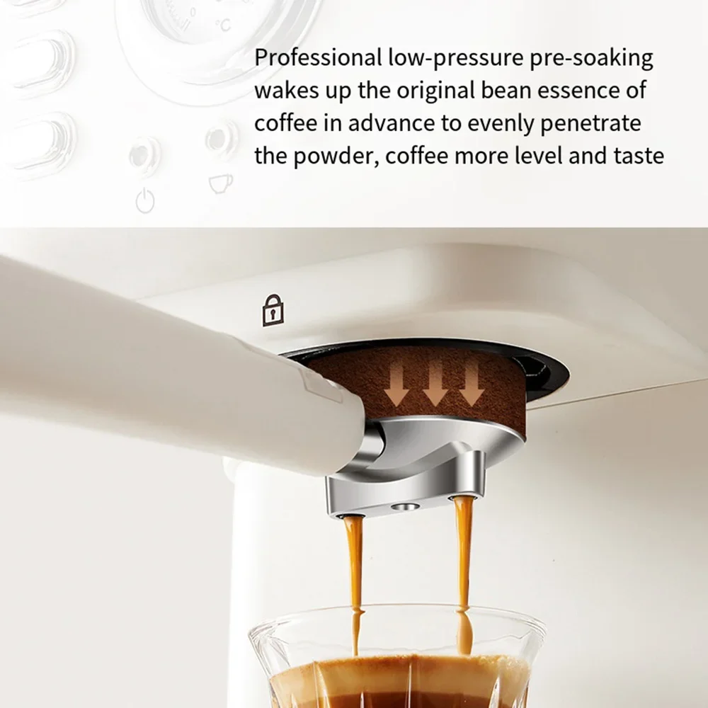 Houselin Espresso Machine 20 Bar Professional Espresso Maker Cappuccino Machine with Steam Milk Frother automatic coffee machine