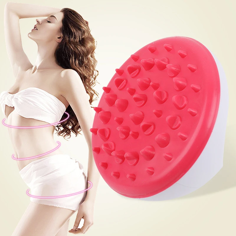 

Bath Shower Anti Cellulite Full Body Massage Brush Bath Spa Massager Comb Beauty Slimming Bath Brush Silicon Bath Body Brush