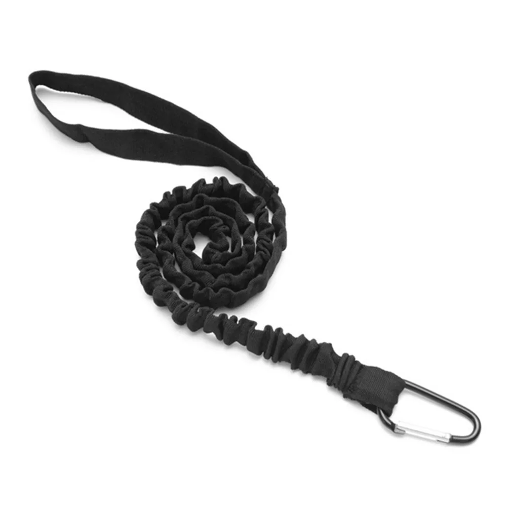 

1PC Kayak Paddle Fishing Leash Rope Rod Leash With Safety Hook Safety Lanyard Adjustable Rowing Boa Accessories 1.5M