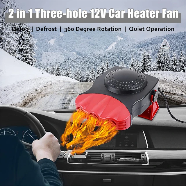 12/24V 150W Tragbare Auto Heizung Defroster Demister Heizung 360 Grad ABS  Heizung Lüfter Für Autos lkw Auto Zubehör - AliExpress