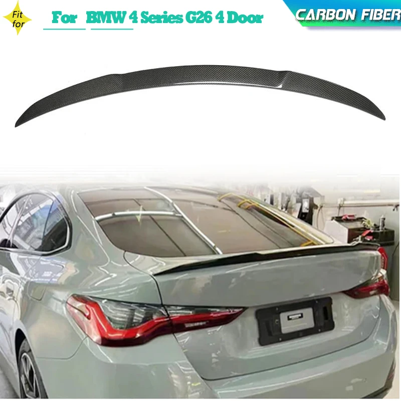 Rear Trunk Spoiler Wing Fit For Bmw 4 Series G26 4 Door Gran Coupe 2021