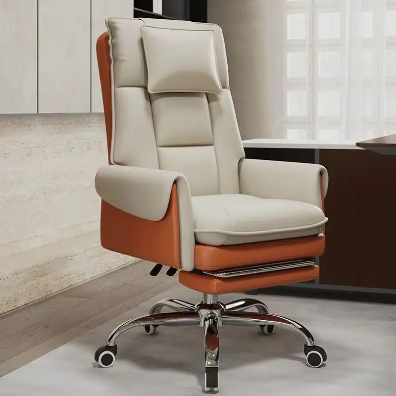 White Luxury Office Chair Cushion Gaming Recliner Ergonomic Office Chairs Computer Mobile Dining Sillas De Oficina Furniture