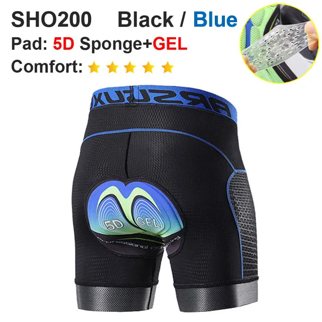 Short De Cyclisme Newboler - Respirant, Gel 5D, Taille XL - Homme