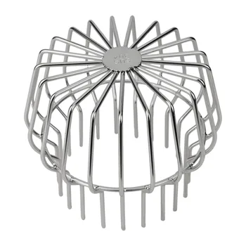 รางน้ํายามกรอง 304 สแตนเลสสตีลท่อระบายน้ําหลังคาสุทธิท่อระบายน้ําหลังคา Leaf Catcher รางน้ําสําหรับใบเศษซาก 7