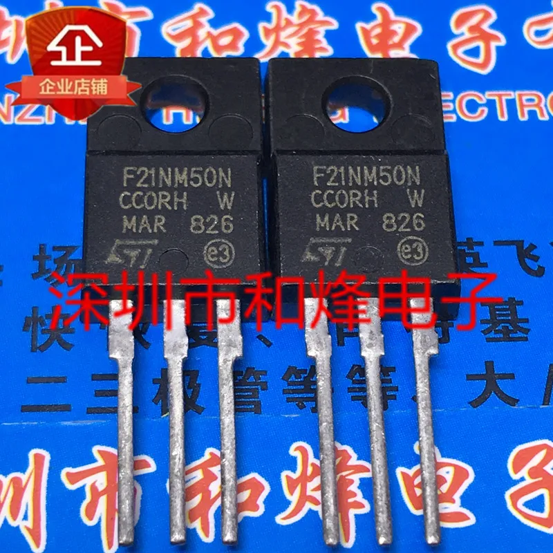 

5PCS-10PCS STF21NM50N F21NM50N TO-220F 500V 21A New And Original On Stock