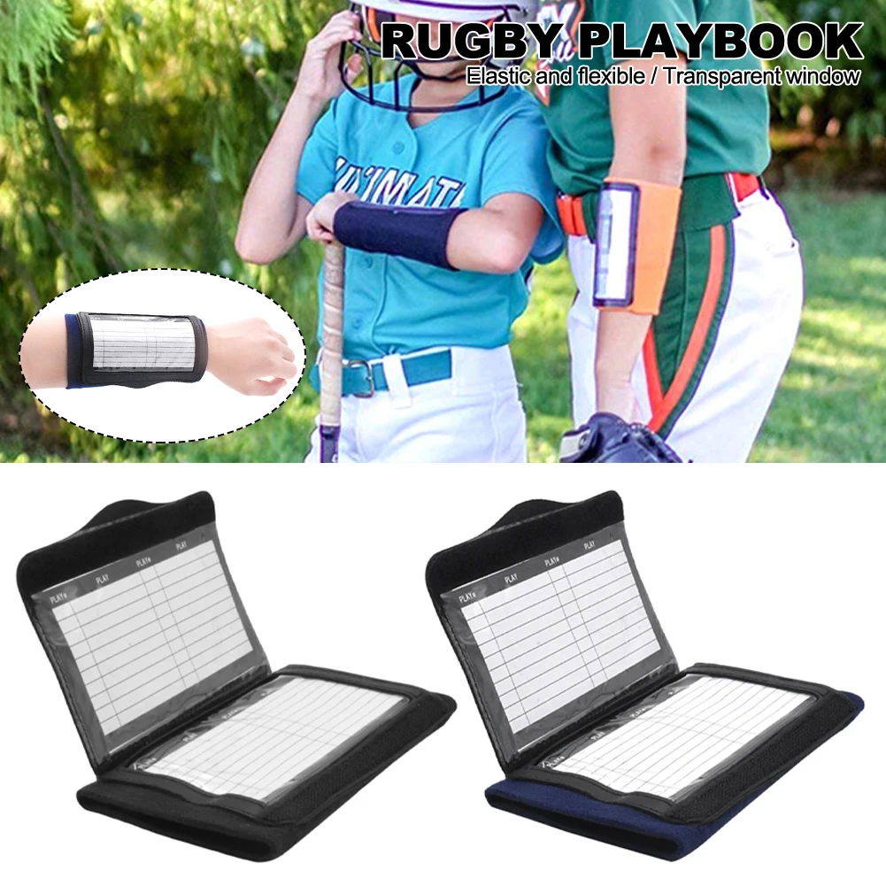 1PC Football Training Tactics Clipboard Cover Wrist Sleeve Tactics Board for Players Wrist Map Holder Pouchrugby League