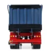 NEW 3 Axles Semi-Trailer 1/14 Metal Radio Remote Control Hydraulic Dump Gravel Trucks Toys TOUCAN RC Tractor Truck Car Vehicle 5