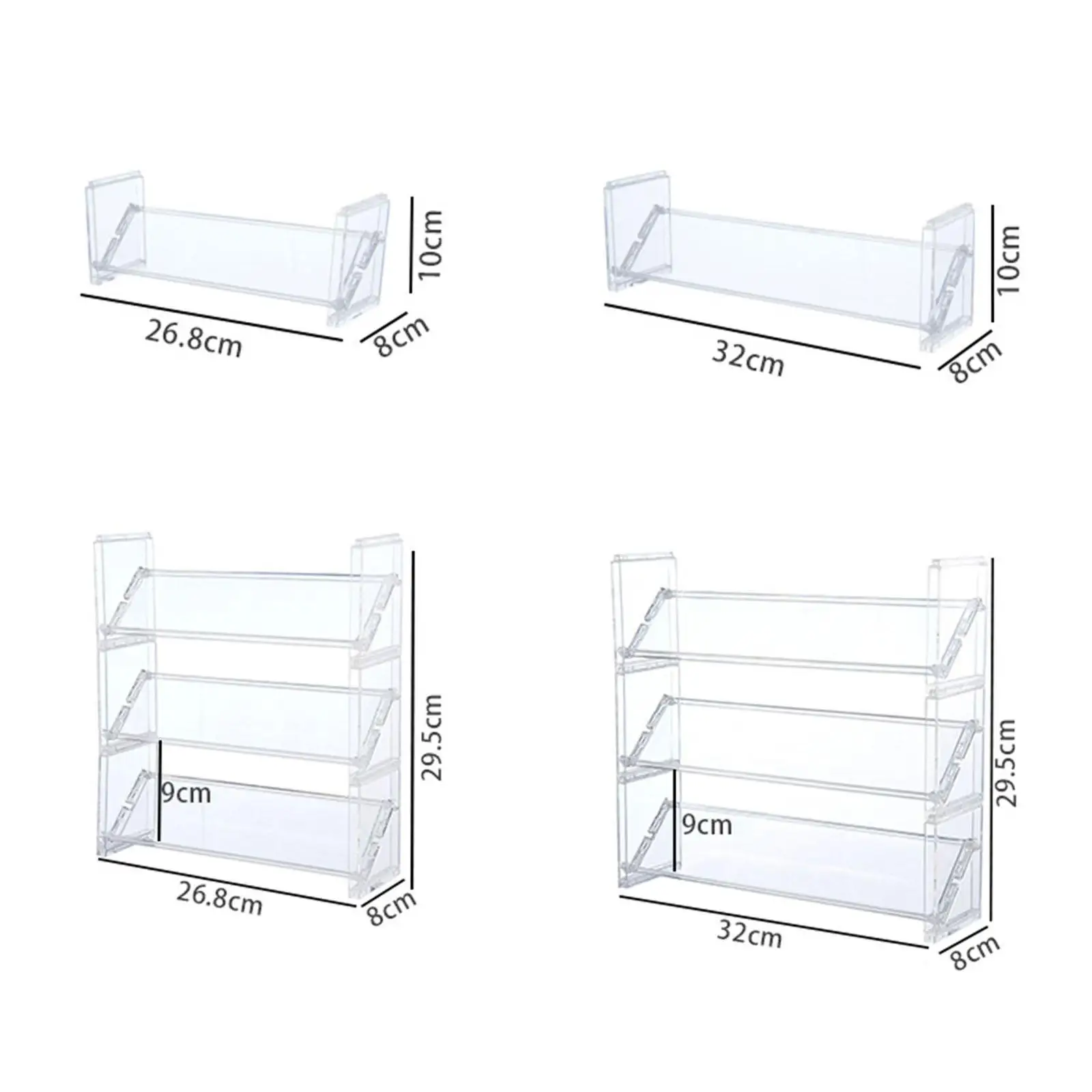 Makeup Organizer Multipurpose Holder Cosmetic Storage Organizer for Bathroom Counter Powder Cake Box Vanity Wife Daughter