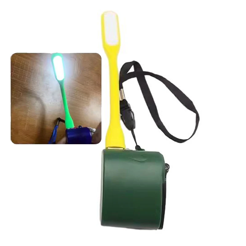 Fonte de alimentação manual para acampamento, gerador de mão, carregador USB, banco de energia de emergência, carregador de telefone