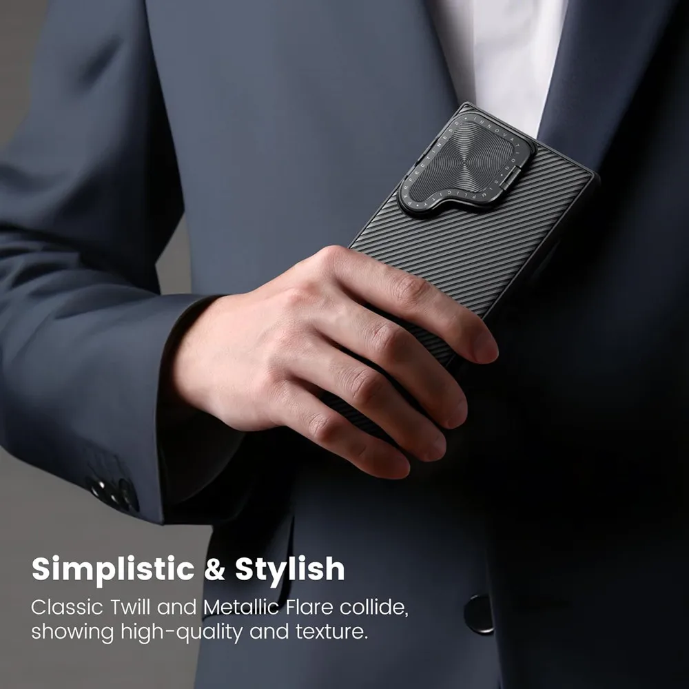삼성 갤럭시 S24 울트라 용 Magsafe 케이스 삼성 갤럭시 S24 플러스 렌즈 케이스 용 Nillkin CamShield Prop 마그네틱 케이스 삼성 S24 magsafe 케이스 용 접이식 스탠드 렌즈