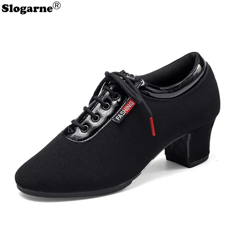 

Туфли женские Тканевые для латиноамериканских танцев, мягкие туфли-лодочки для йоги, тренировок, современных джазовых и латинских танцев, танго, живота, бальных танцев