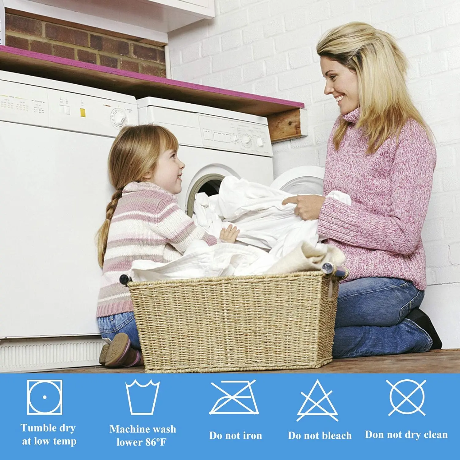 Se6b5566dbe46451ab7bc9ec44cf2b778E Waterproof Mattress Protector - Fitted with Stretchable Pockets - Machine Washable Cotton Mattress Cover for Bed Mallzona