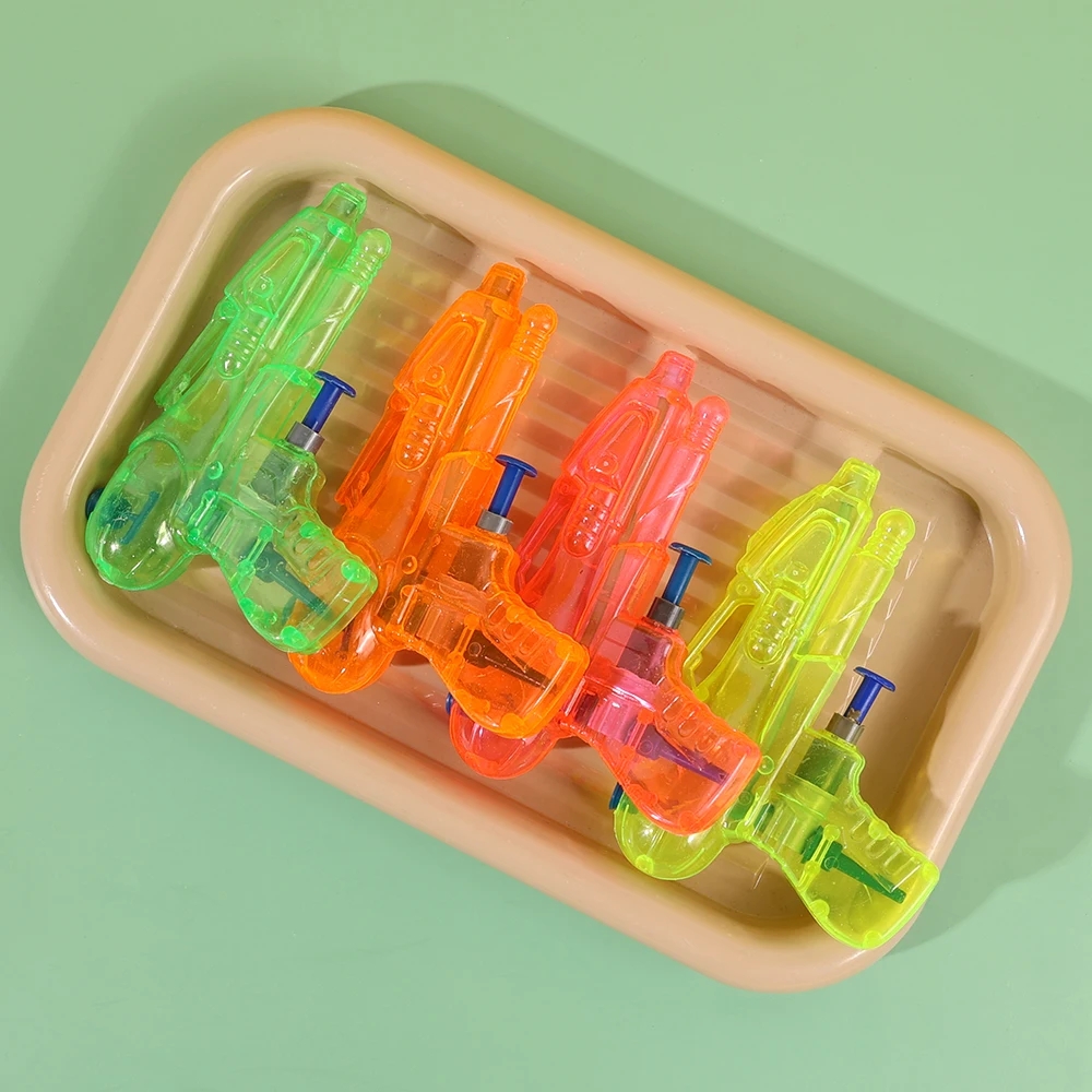 Water Guns 1/3Pcs Mini Squirt Water Guns Boys Transparent Water Gun Toys Kids Small Spray Pistol Fighting Games Bath Blaster Toys Gifts