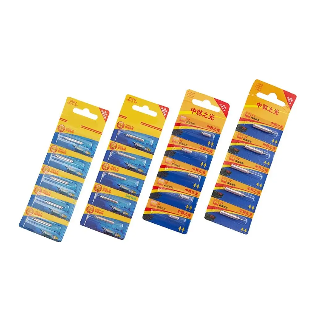 

5PCS CR425/CR311 /CR316/ CR322 Fishing Floats Lithium Pin Battery Stable Voltage Long Life Leak Proof Stainless Steel