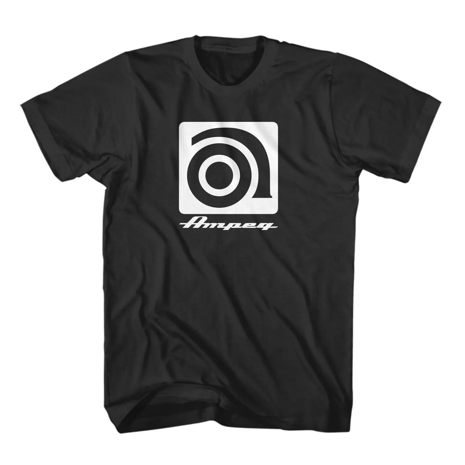 Ampeg Logo Guitar Bass Amplifier Amp The Power Of Bass T-Shirt Da Uomo A Maniche Lunghe O Corte
