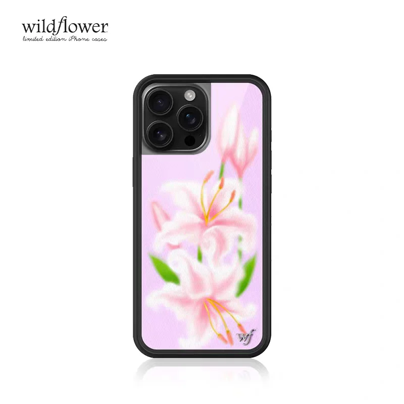 Wildflower Lila Moss Dreamy Hearts Phone Case for iPhone 12