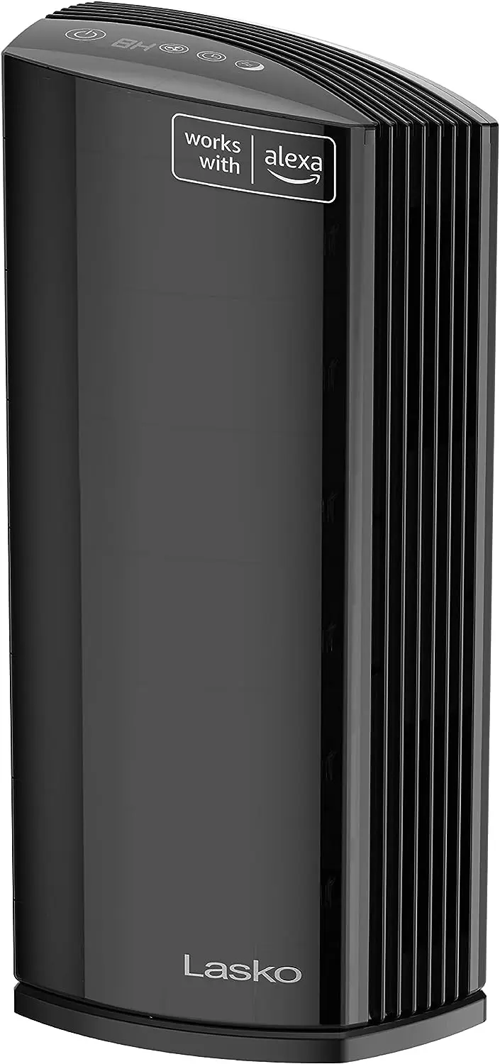 Smart Air Purifier with True HEPA Filter, Works with Alexa \u2013Removes 99.97% of Smoke, Odors, Pet Dander, Virus Sized Particl