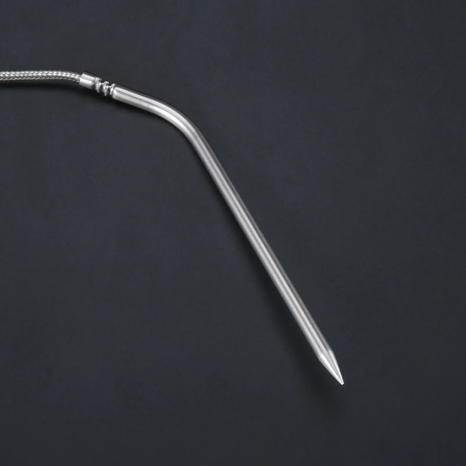 1pc BBQ High-Temperature Meat Probe CC-N01 14cm 5.5 Inch fit Camp Chef wood Pellet Grill 120cm Heat Wire 3.5mm Universal Adapter 5