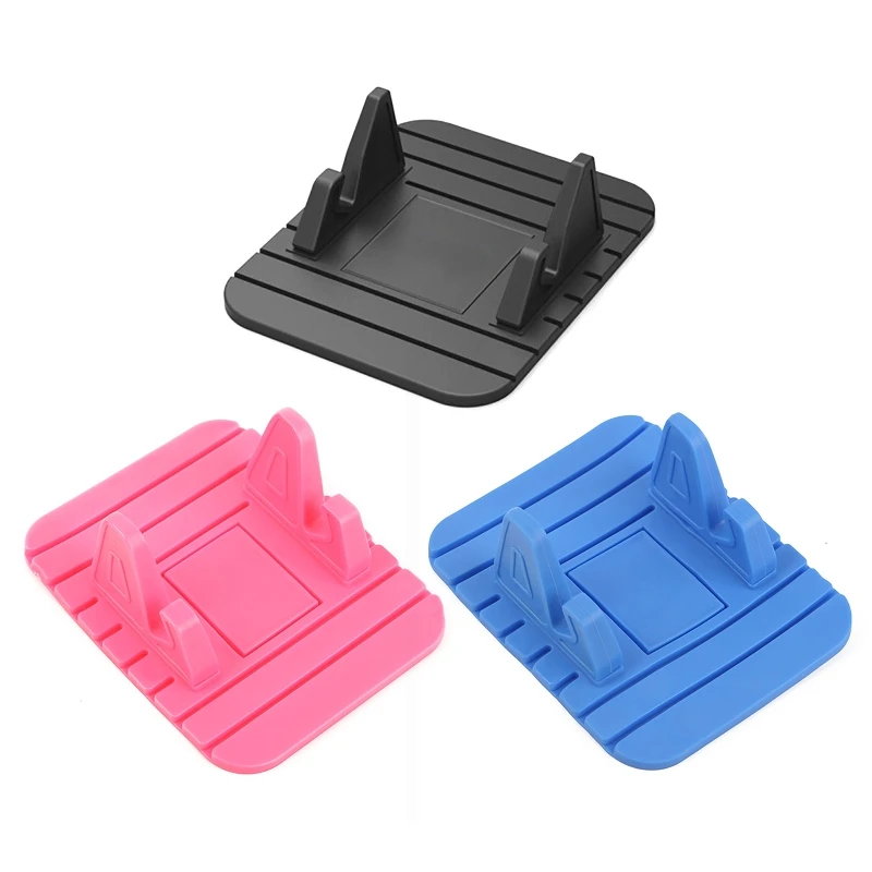 

Silicone Car Phone Holder Pad Mat for Mobile Navigation/Photography Avoid Phone Surface Scratches Shockproof Universal