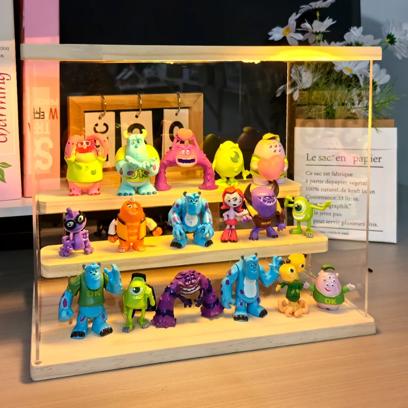 Monsters University Monster Power Shaggy Big Eyes Cute Cartoon Model Ornaments Scatola Cieca Fatta A Mano Regali Regalo A Sorpresa