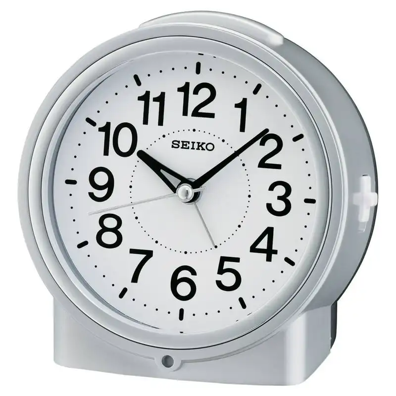 

Alarm Clock Dial Light, Beep Alarm, Snooze Quartz, Analog, QHE117SLH