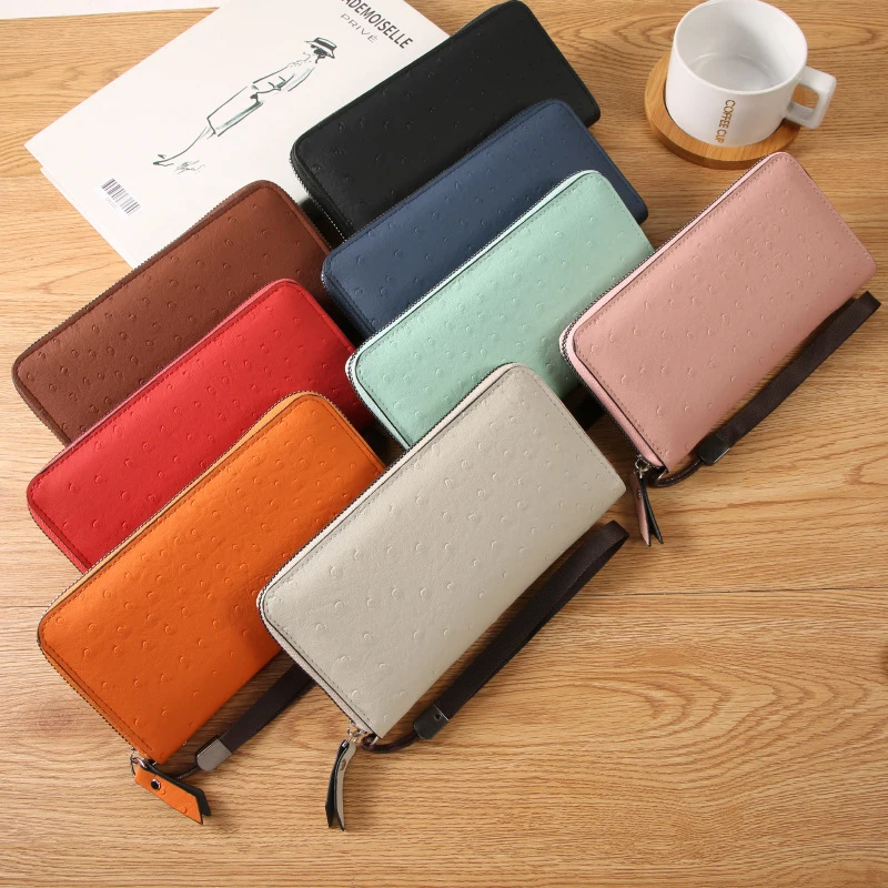 PUClutch bag women's wallet new high-end fashion zipper long wallet - 4