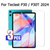 Tempered Glass for TECLAST P30 2024 10.1 inch HD 9H Hardness High Quality Anti-scratch Tablet Screen Protector for TECLAST P30T 1