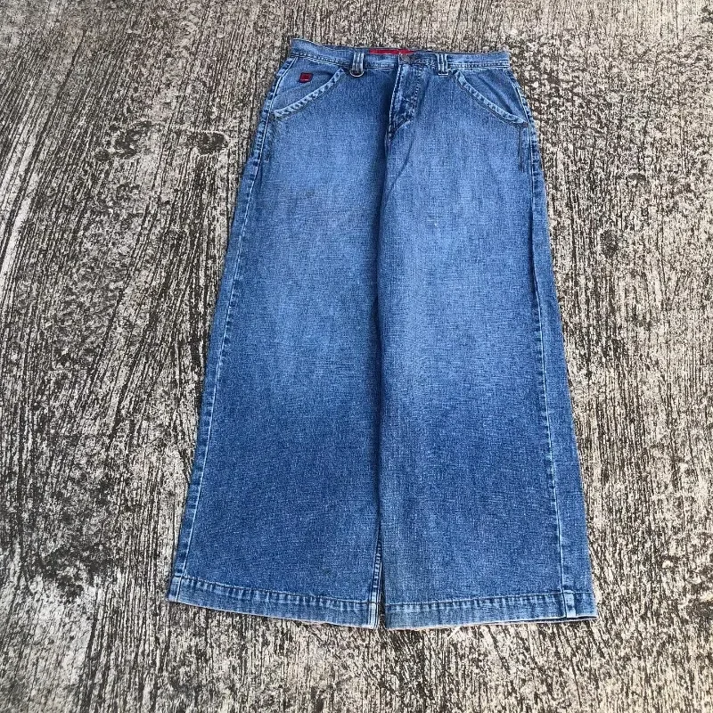 

Hip Hop Baggy Jeans JNCO Harajuku Eagle Embroidered vintage Denim Pants Streetwear New men women Goth Casual wide leg jeans