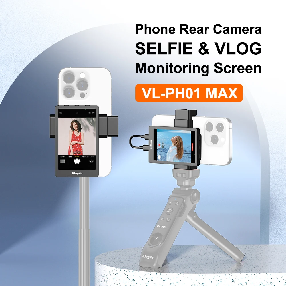 KingMa Vlog Screen VL-PH01 Max モニター KingMa PH01 Max iPhone Vlog Screen Selfie Monitor Screen