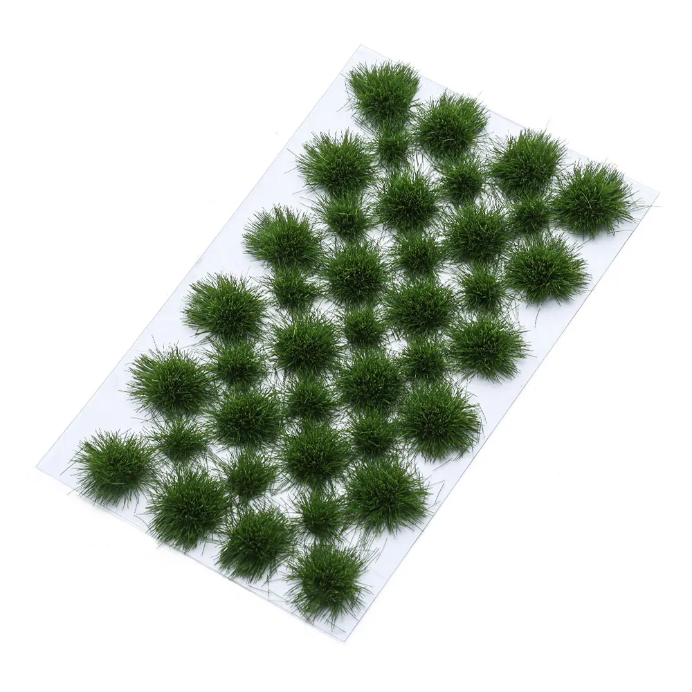 39PCS Static Grass Tuft Clusters for Micro Landscape and Wargame Scenery