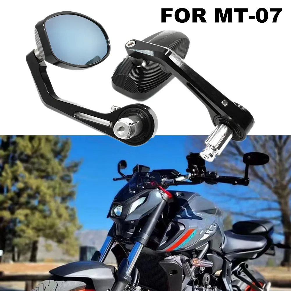

Motorcycle CNC Handlebar Rearview Mirror For Yamaha MT-07 MT 07 FZ-07 mt 07 2015-2022 Handlebar Mirror