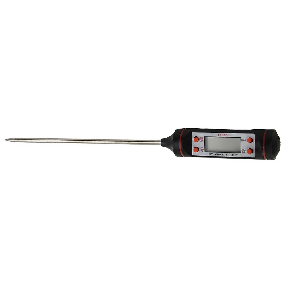 Auto Car Vehicle Air Conditioning Outlet LCD Digital Thermometer Gauge Tool Air Outlet Thermometer Long Probe Car Accessories lcd display car gauge meter car thermometer
