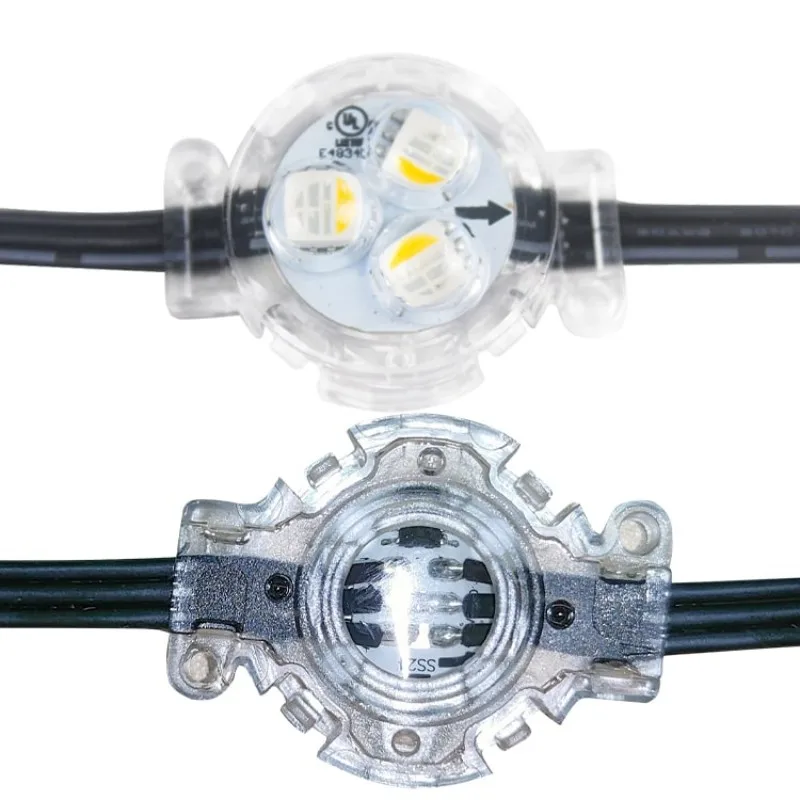 E-top RGBW Jellyfish Light Holiday Outdoor LED Christmas Decorative Light Pixel Permanent Track lights Suitable For Family Eaves 2