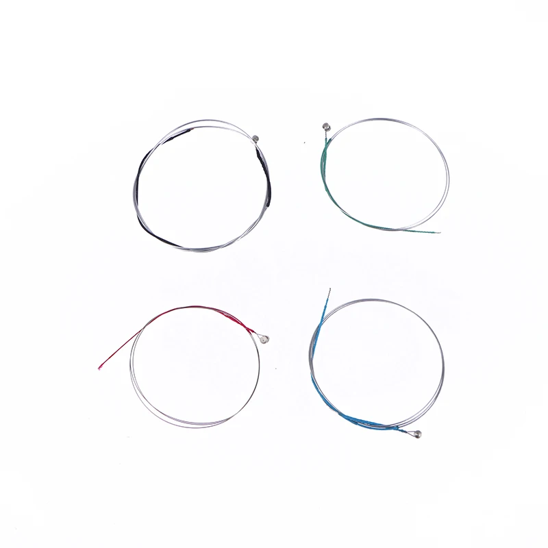 4pcs A Set Of Violin Strings E-A-D-G Steel Wound Copper Wire Stringed Musical Instrument Parts Violin Accessories