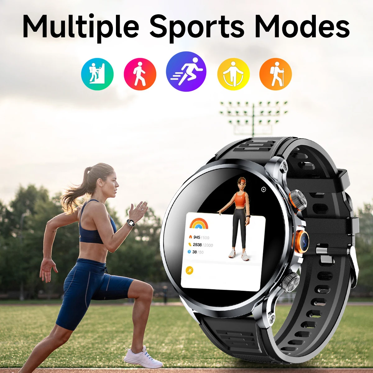 Battery Nfc Android Watch New Smart Watch SIM NFC GPS 4G WIFI 32GB