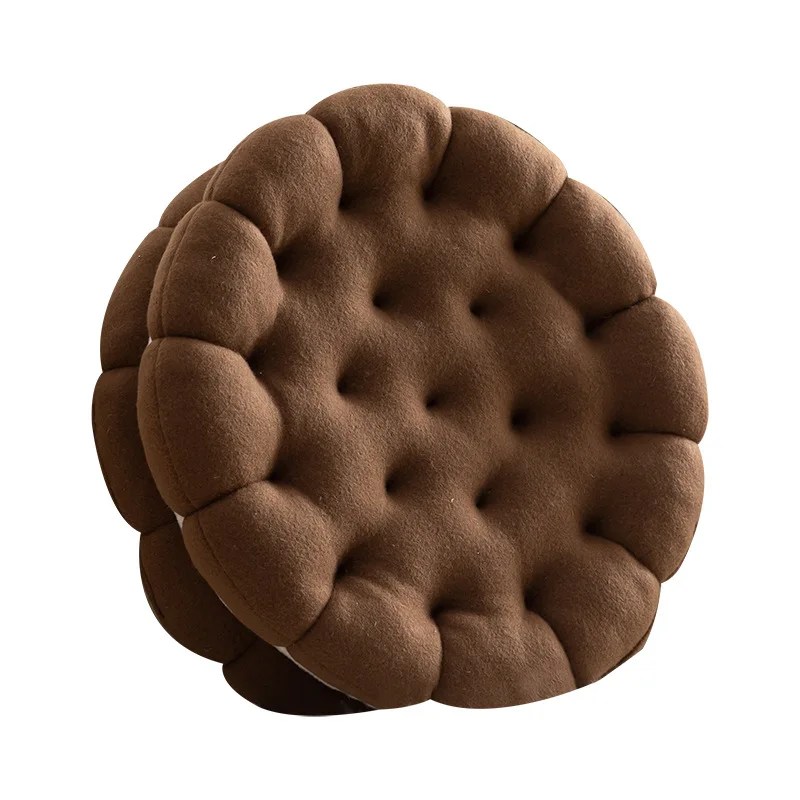 1pc   New Cookie Pillow Fashion Sandwich Creative Cute Sofa Cushion Office Nap Pillow Soft and Comfortable 5