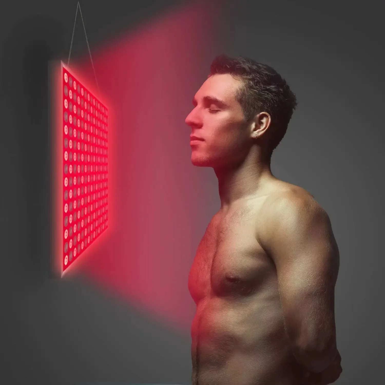 Red Light Therapy ,45W Red Infrared Light Therapy Panel for Body Pain Relief of Muscles Device, 660nm 850nm