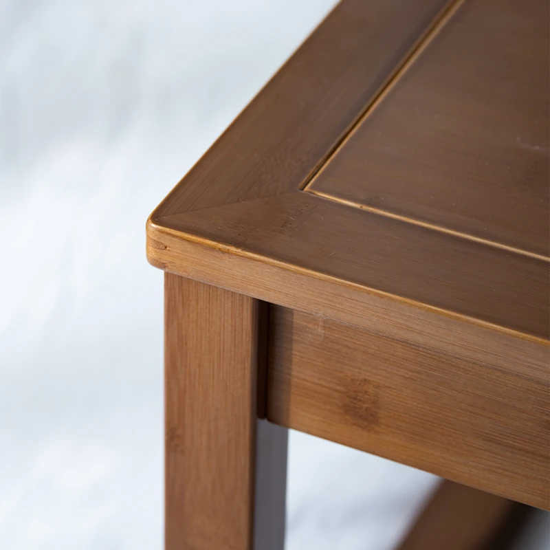 Bamboo Small Table, Japanese Tatami Desk, Home Ground Tea Table, Compact Bay Window Coffee Stand, Minimalist Table