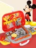 [Disney] Mickey Mouse Cars Lightning McQueen Children's Toolbox Toy Set boy toy play house set kids toys for boy birthday gift 3