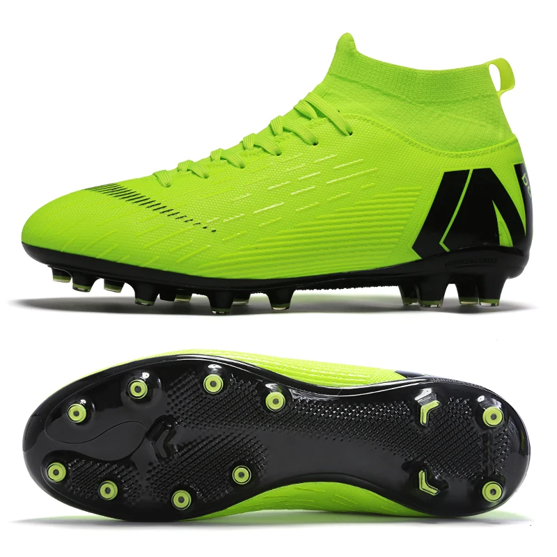 

High-quality Professional Original Society Football Boot Men Women Long Spikes Soccer Sneakers Men Futsal Cleats Botas De Futbol