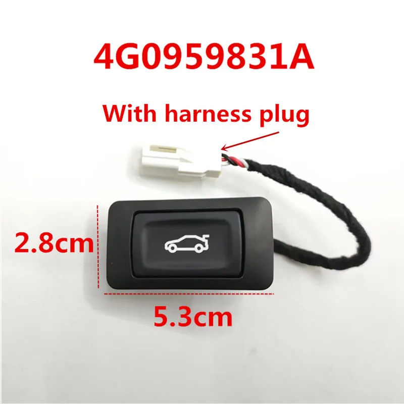 

4G0959831A кабель кнопки управления замком крышки багажника для AUDI A4 S4 A6 S6 RS6 A7 RS7 A8 Q3 Q5 Q7 4G0959831B