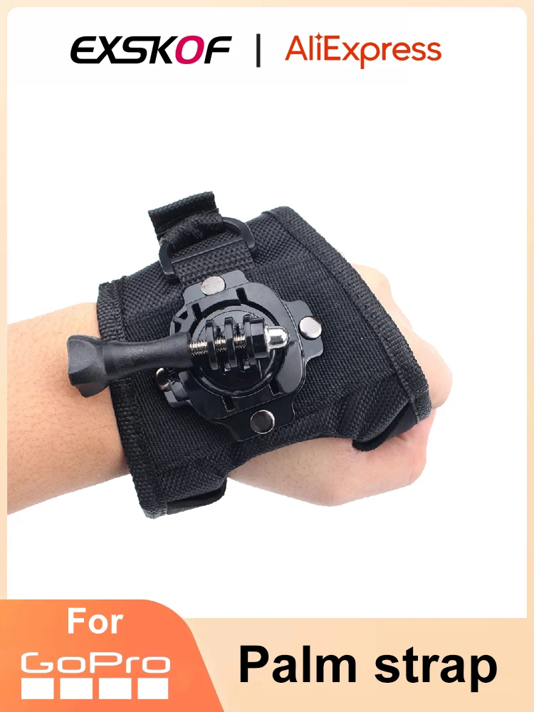 

360° Rotation Glove Wrist Strap For GOPRO Hero 12 11 10 9 8 7 DJI OSMO Action 3 INSTA360 ONE X3 Action Camera Accessories