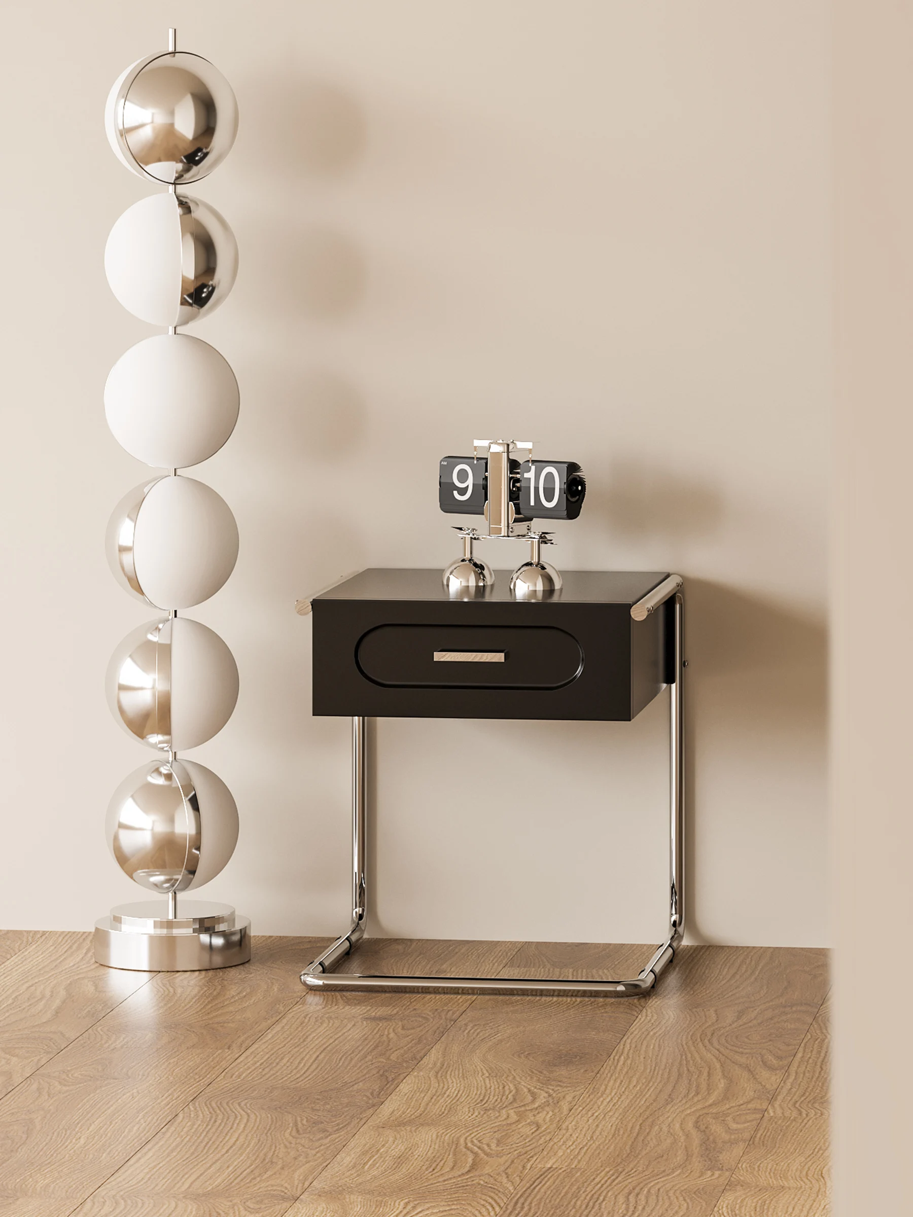 

Simple ins Bauhaus design small family multi-function small cabinet bedside cabinet storage cabinet