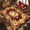European Flower Large Size Carpet Living Room Decoration Luxury Floor Mats Non-slip Bedroom Rugs Washable Home Lounge Mat 러그 4