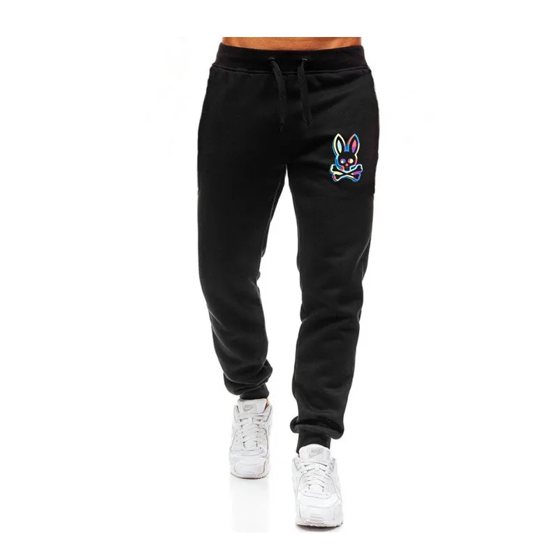 Description Picture 3 of itemCustom Logo Men Bodybuilding Pant Autumn Winter Tracksuit Sweatpants Casual Comfortable Trousers Drawstring Sports Male Pants